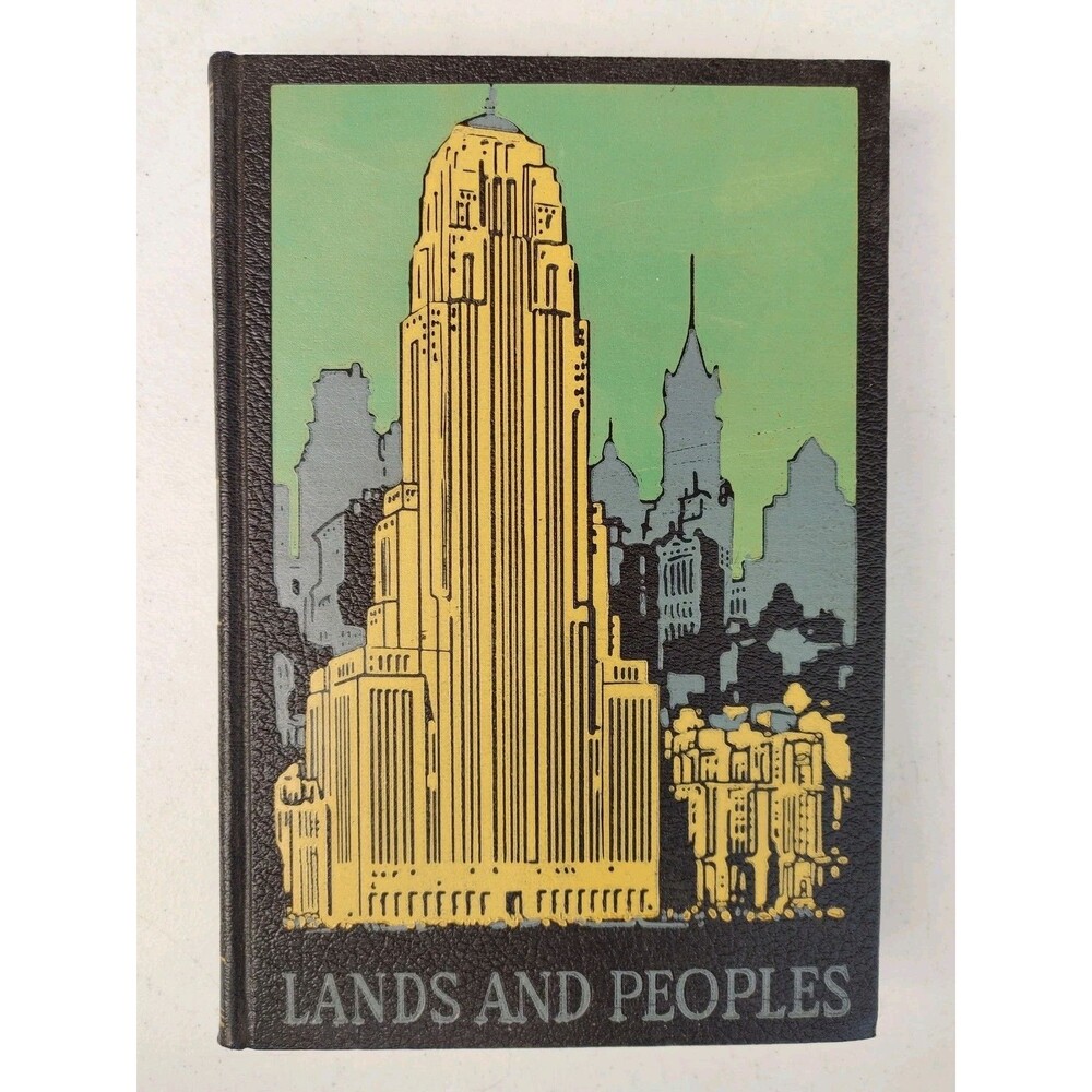 Lands and Peoples Volume 6 HC Vintage 1961 Grolier Society